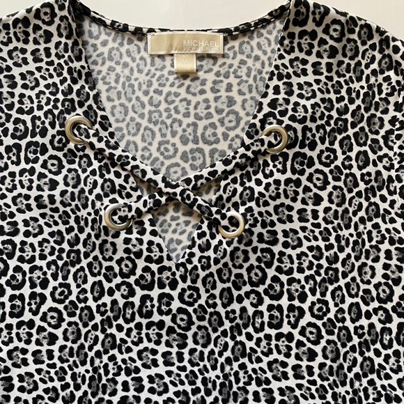 Micheal Kors Leopard Print Dress size M - Picture 3 of 7